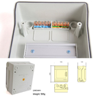 6 boîte de commutateur en plastique de disjoncteur de la manière IP65 de distribution électrique extérieure imperméable de clôture