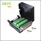 Sous-marin 25 Pin Terminal Blocks Connectors Adapter de DB25 D