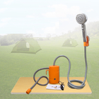 Pompe de douche alimentée par batterie rechargeable de 4400mAh de douche extérieure pour le nettoyage d'animal familier de plage de voyage de randonnée