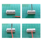 5.0mm Pitch Clamps à ressort sans vis Connecteurs de circuits imprimés Blocs terminaux Connexion rapide Combinaison modulaire