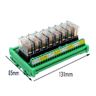 le PLC que l'on peut brancher de module de relais de 8 manières a produit C.C 12V 24V de panneau d'amplificateur