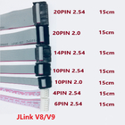 le kit de câblage de convertisseur d'adaptateur du tout-BRAS JTAG de V8 V9 d'émulateur de J-lien pour 6410 mini 2440