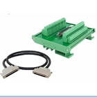 Adaptateur de TB de support de rail de SCSI 68 Pin Connector DIN avec le câble de 1 mètre