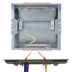 Boîte de disjoncteur de commutateur d'armoire électrique de mur de ménage d'acier inoxydable 8 manière 12 16 20