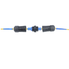 Cable connecteur optique extérieur IP68 imperméable de réseau d'adaptateur de corde d'Eextension de fibre