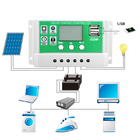 De MPPT de contrôleur solaire de charge double USB Controlador De Carga 12V 24V régulateur automatique de Battery Charging Panel