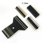 femelle de 1.27mm à 2.00mm kit de convertisseur de panneau de carte PCB de Pin Headers Adapter de mâle de 2,54 millimètres