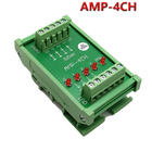 4 le panneau de plat d'amplificateur de PLC de C.C 24V de canaux PNP a entré la conception photo-isolée de sortie de NPN
