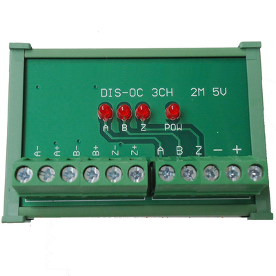 L'encodeur servo de convertisseur TTL différentiel 5v au collecteur 5v HTL signale des manières de DC5V 3