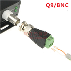 TB de vis Cat5 coaxial au connecteur visuel masculin de transformateur symétrique de BNC