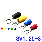 Le SV terminaux de cuir embouti de pelle isolés 1.25-3 par série