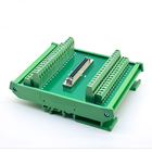 Adaptateur de TB de support de rail de SCSI 68 Pin Connector DIN avec le câble de 1 mètre