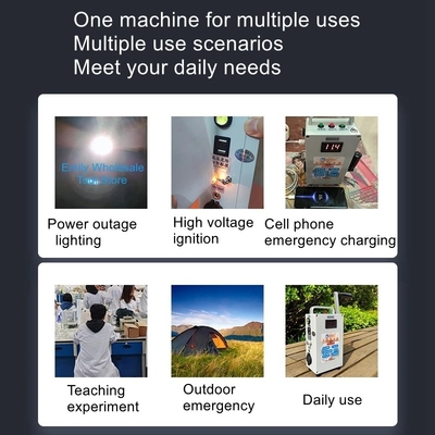 Générateur à manivelle à main DC12V 30W Chargeur de téléphone portable extérieur Boîte de jonction d'alimentation portable
