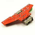 Type-c panneau de Mini Micro USB d'évasion d'appareil de contrôle de batterie de convertisseur d'adaptateur d'interface