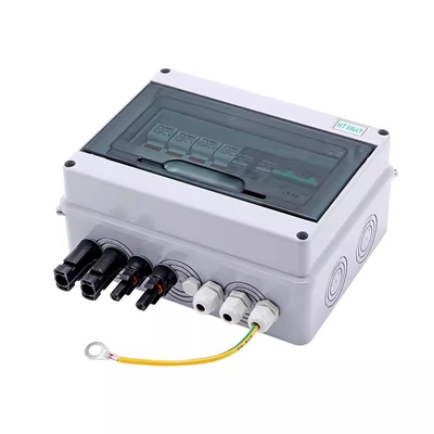 HT 8 Way IP65 étanche à l'eau boîtier électrique extérieur boîte de commutation en plastique boîte de commutateur solaire PV
