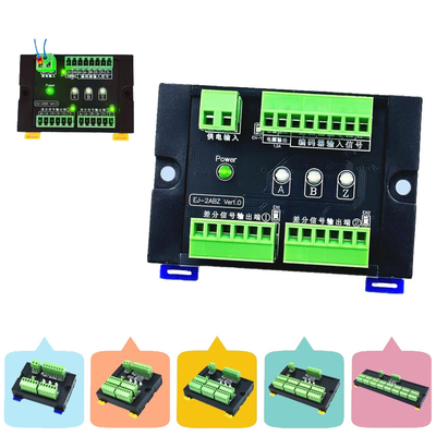 1 en 2 sortie Servo Encoder Distributeur de signaux pulsés Hub 5V TTL / RS422 sortie de signal différentiel
