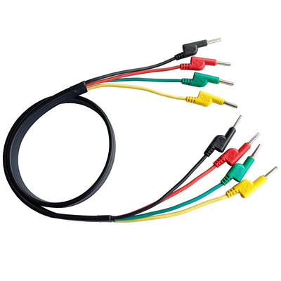 4mm Banana Plug Power Test conduit câble multimètre avec revêtements de protection résiste à la haute tension jusqu'à 3kV