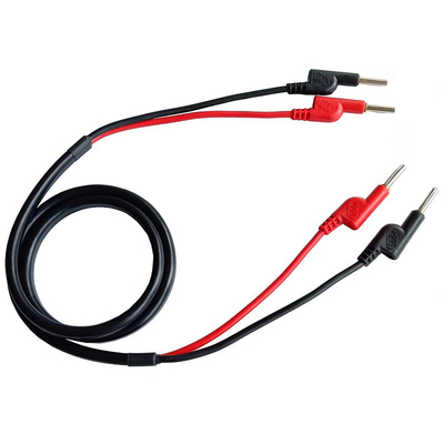 4mm Banana Plug Power Test conduit câble multimètre avec revêtements de protection résiste à la haute tension jusqu'à 3kV