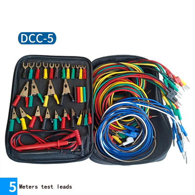 Électronique sonde de multimètre fil test l'ensemble de roquets de banane de Kit Spade Lugs Alligator Clips