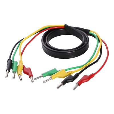 4mm Banana Plug Power Test conduit câble multimètre avec revêtements de protection résiste à la haute tension jusqu'à 3kV