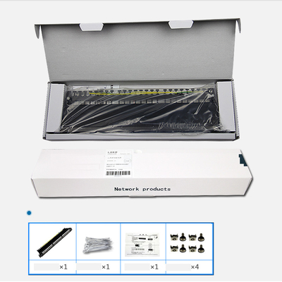 24 pouces Rackmount gauches X 1U du tableau de connexions de Pacthpanel UTP RJ45 Cat6 19