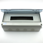 Boîte de commutateur en plastique de distribution extérieure imperméable d'armoire électrique de la manière IP65 de HT 18