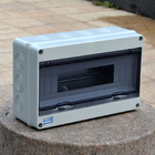 Boîte de commutateur en plastique de distribution extérieure imperméable d'armoire électrique de la manière IP65 de HT 15