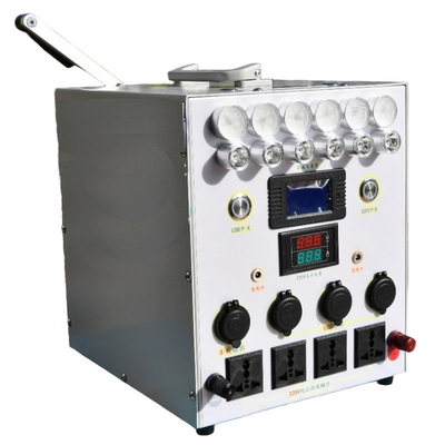 1500W 220V 12V 5V générateur à manivelle à main Chargeur de téléphone portable