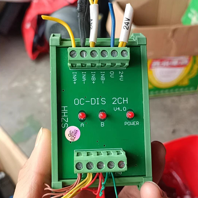 Convertisseur du collecteur ouvert HTL 24v dans des manières différentielles du signal 2 de TTL 5v universelles