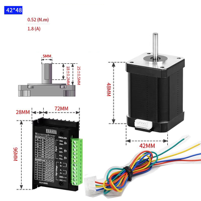 Nema 17 42 mm pilote de moteur pas à pas TB6600 Kit de pilote pour imprimante 3D et machines CNC