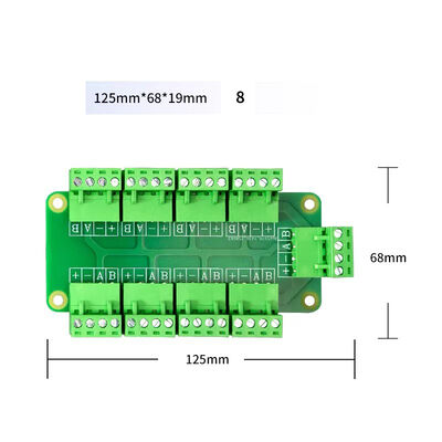 16 voies 8 voies RS485 centre de distribution câblage de connexion des terminaux Blocs de rupture
