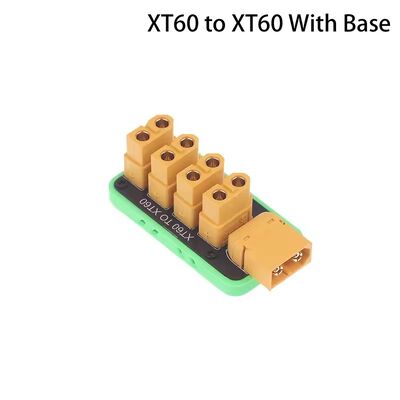 XT60 / XT90 vers 4 voies XT60 Prise 200A Hub de distribution de câblage d'alimentation Carte de dérivation pour drones à télécommande, bateaux et robots