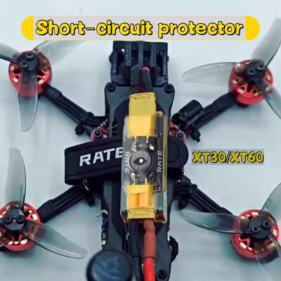 Test du fusible de l'arrêteur de fumée XT30 XT60 Protection contre le court-circuit par prise de sécurité pour drone RC FPV