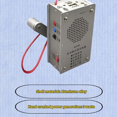 Générateur à manivelle manuelle Power Pack Radio portable Chargeur de téléphone portable