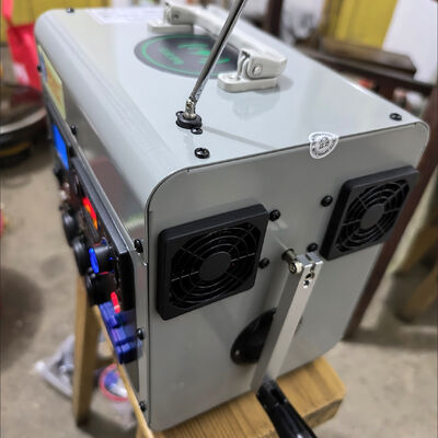 Générateur à manivelle de 1000 Watts, lecteur multimédia, batterie externe, dynamo manuelle extérieure, lampe de secours