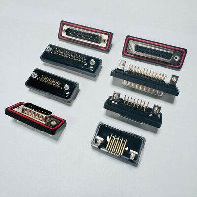 Connecteur DB9 imperméable à l'eau D Sub 9 broche à vis Blocs terminaux RS 232 485 Montage de panneau d'adaptateur série