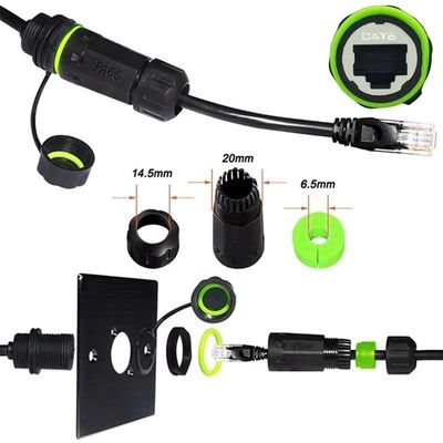 Starlink Gen3 Mini Ethernet Adapter 25CM câble d'extension d'accouplement RJ45 étanche à l'eau
