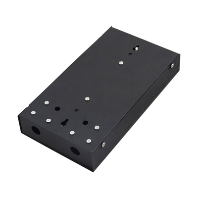 4 8 12 24 ports 19" mur de boîte de jonction de connecteur de St de Sc LC de la fibre FC ou bâti de support optique