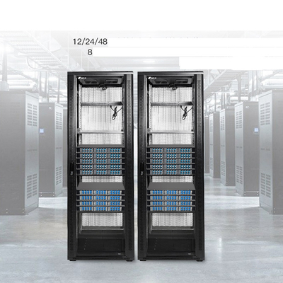 4 8 12 24 ports 19" mur de boîte de jonction de connecteur de St de Sc LC de la fibre FC ou bâti de support optique