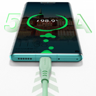 Liquid silicone Fast Charging Cord USB Type C 5A Data Cable For Android