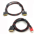 HDMI mâle de soutien de câble de DVI 24+1 au plein HDMI 1080P à l'adaptateur à grande vitesse masculin Cabl de DVI-D