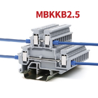 Double kit 500V 24A de TB de rail de la bride DIN de vis de couche de MBKKB2.5 MBKKB-2.5
