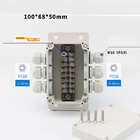 Boîte de jonction imperméable de distribution par câble IP65 100*68*50mm avec le support de mur de manières des TB 3