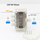 Boîte de jonction imperméable de distribution par câble IP65 100*68*50mm avec le support de mur de manières des TB 3
