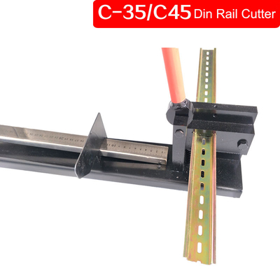 manuel d'outil de coupe de poinçon de coupeur de rail de support de 4-in-1 35mm 15mm DIN