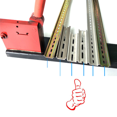 manuel d'outil de coupe de poinçon de coupeur de rail de support de 4-in-1 35mm 15mm DIN