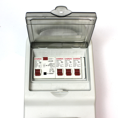 C.A. électrique en plastique 220v -250v 16A de boîte de la prise IP67 électrique extérieure imperméable